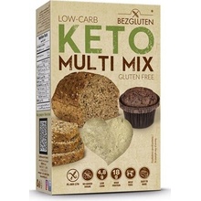 Bezgluten Multi Mix Bezlepková Keto zmes na pečenie chleba s nízkym obsahom sacharidov bez pridaného cukru 250 g