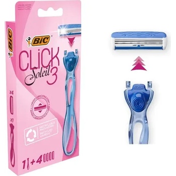 Image 1 of BIC СИСТЕМА bic click soleil3 БЛ1+4 НОЖЧЕТА bic (bic 921401)