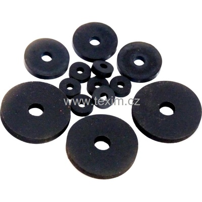 TEXIM Vodo těsnění černé ploché 6/4" , KE 294