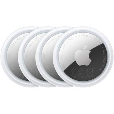 Apple AirTag 4 бр. /етикет за проследяване на чанта (второ поколение, 2026 г. ) MFEA4ZM/A (MFEA4ZM/A)