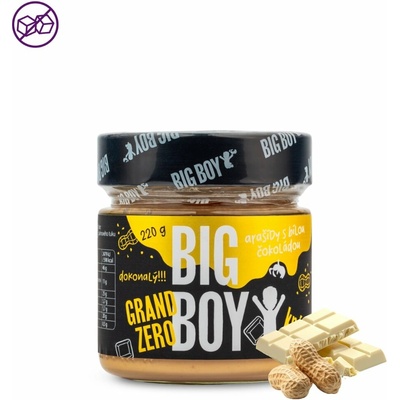 Big Boy Grand zero s bielou čokoládou krém 220 g