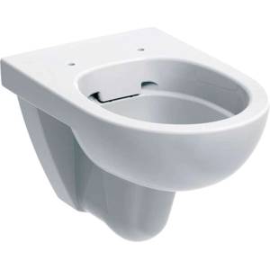 Geberit Selnova - Окачена тоалетна чиния, Rimfree, бяла 501.045. 00.7 (501.045.00.7)