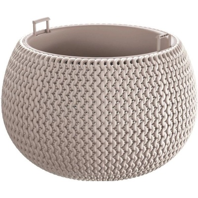 Prosperplast Splofy Bowl kvetináč 37 cm mocca DKSP370