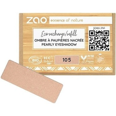Zao Oci Eyeshadow-Primer Perleťová náplň do očních stínů 105 Golden Sand 1,3 g