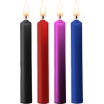Ouch! Teasing Wax Candles Parafin 4-pack Mixed Colors