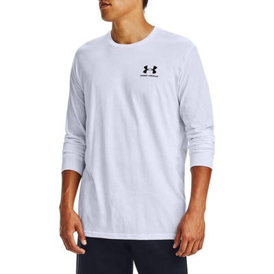 Under Armour Тениска Under Armour UA SPORTSTYLE LEFT CHEST LS Бял Velikost M