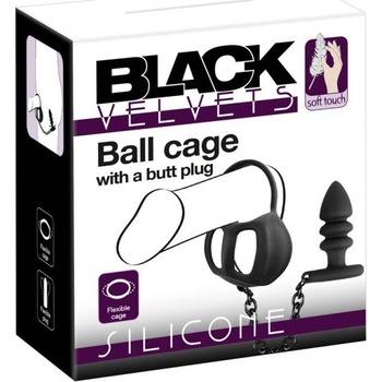 Black Velvets Ball cage with