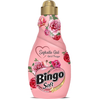 Bingo Омекотител с аромат на Роза, 1, 44л, 60 пранета