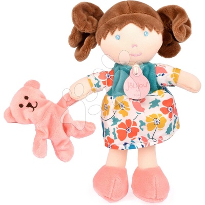Jolijou Mrs Petunia My First Doll 20 cm vo vzorovaných šatách so psíkom JJ6062