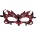 Queen lingerie Маска queen lingerie - lace mask with red details