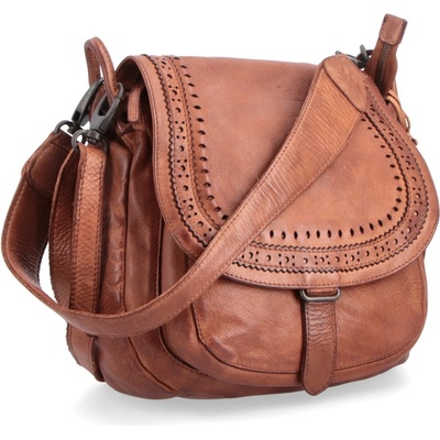 Noelia Bolger kabelka crossbody koňaková NB 2030 KO