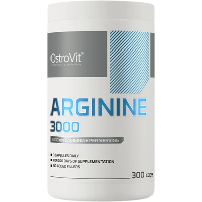 OstroVit Arginine 3000 / L-Arginine Caps [300 капсули]