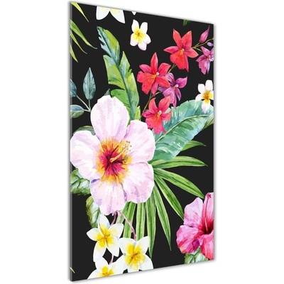 Vertikálny fotoobraz na skle Havajský vzor 50x100 cm