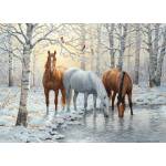 Cobble Hill - Puzzle Winter Trio - 1 000 piese