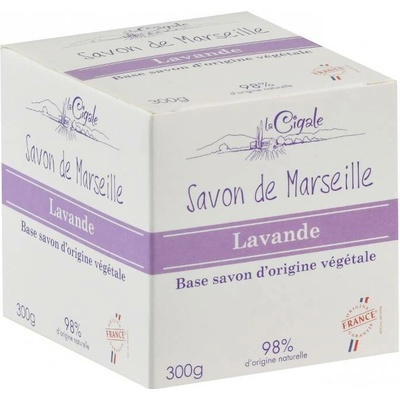 La Cigale Marseillské mýdlo "Cube" Levandule 300 g