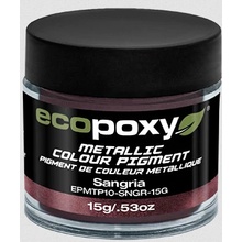 EcoPoxy Metalické pigmenty do pryskyřice sangria 15 g