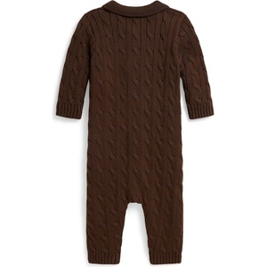 Ralph Lauren бебешки гащеризон за деца от памук (320B26211002)