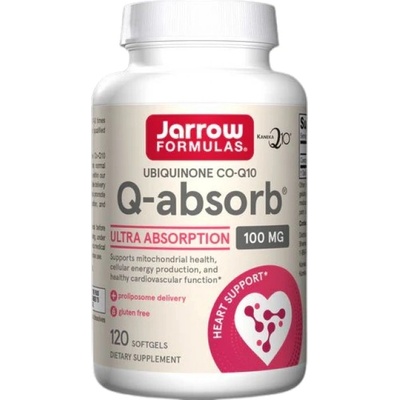 Jarrow Formulas Q-Absorb-Q10 100 mg [120 Гел капсули]