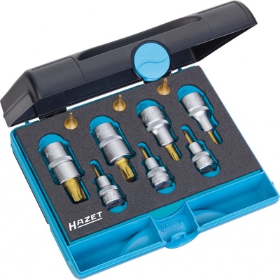 Hazet Sada TORX nástavců 1/4", 3/8", 1/2", 10 ks, Hazet 1557/10