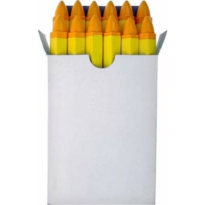 Voskové křídy na pneumatiky (12 ks) - žluté - Stix