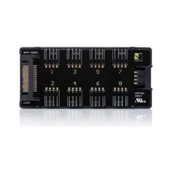 Noctua na-fh1 контролер/hub за 8 вентилатора (черен)