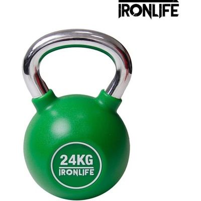 IRONLIFE Urethanový kettlebell 24 kg