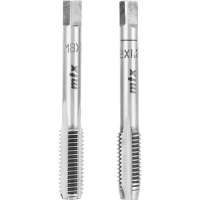 MTX Ръчни метчици MTX M8 x 1.25 мм, комплект 2 бр