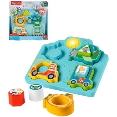 Fisher Price Puzzle dopravní prostředky se zvuky