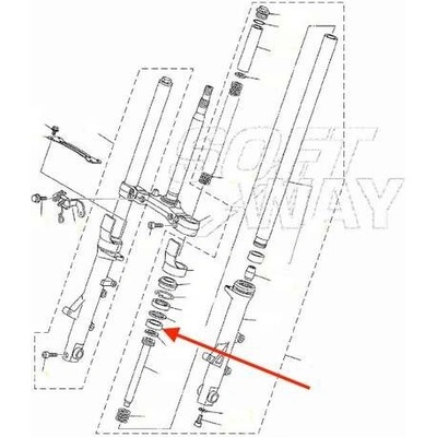 Yamaha Kluzné pouzdro vidlice 11,32 3XC231250000 – Zbozi.Blesk.cz