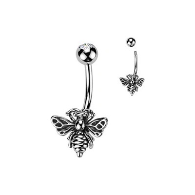 Šperky4U piercing do pupíku včelka WP0099-C