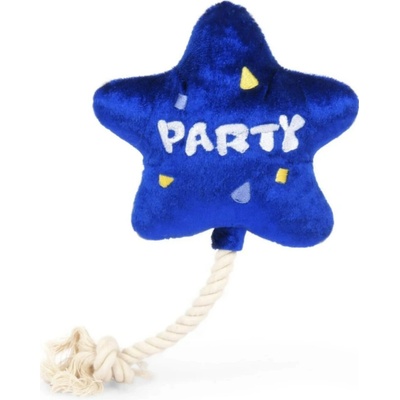 Play pískací a šustící balónek party 28 x 14 x 6,1 cm