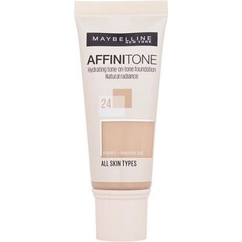 Maybelline Zjednocujúci make-up s HD pigmenty Affinitone Hydrating Tone-One-Tone Foundation 24 Golden Beige 30 ml