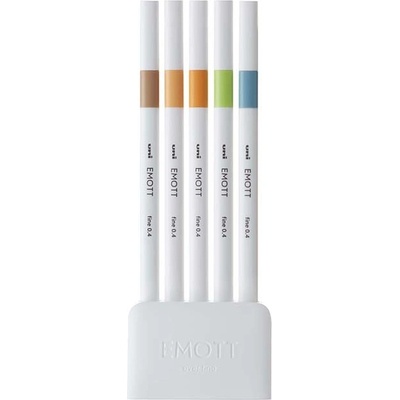 EMOTT fine liner sada NATURE 5 ks