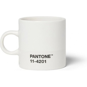 Pantone Бяла порцеланова чаша за еспресо 120 ml Cloud Dancer 11-4201 - Pantone (101042026)