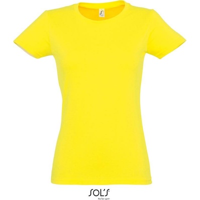 SOL'S Imperial Women Dámske tričko žltá lemon