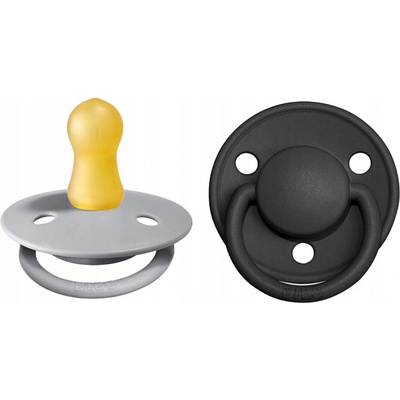 Bibs De Lux kaučuk 2ks Cloud Black 190218