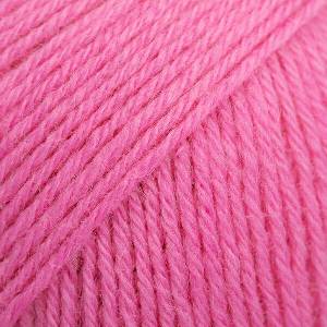 DROPS Design Fabel Uni Colour 102 Pink Плетива прежда (1070102)