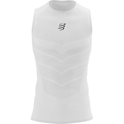 Compressport Мъжко синтетично термобельо Compressport On/Off Tank Top Synthetic base layer - White - размер XL (014-2366-0114)