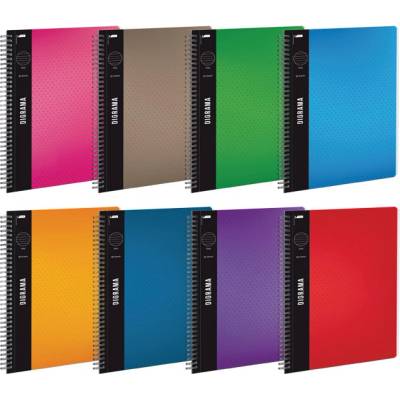 Тетрадка Junior Diorama A4 80 л. сп. ред Микс (A4 80)