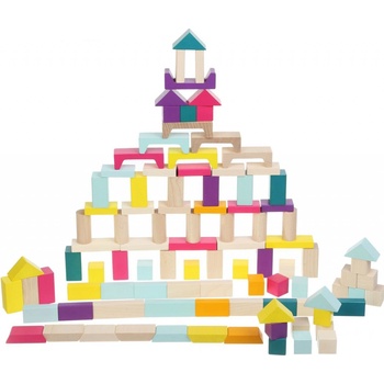 Cubika Sada dřevěných kostek 50 ks