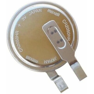 Maxell Бутонна акумулаторна вискотемпературна батерия литиева MAXELL CR2050HR 3 V 350mAh /-40 - +125 градуса/ (ML-BL-CR2050HR)