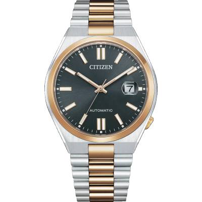 Citizen Мъжки часовник CITIZEN Tsuyosa Automatic NJ0154-80H, Розово злато / Черен (CITNJ0154-80H)