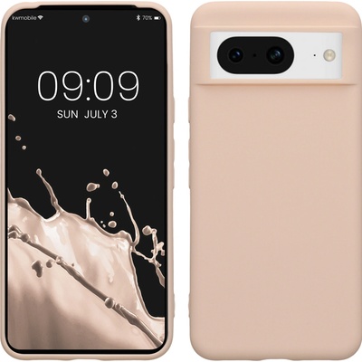 kwmobile silikonový kryt pro Google Pixel 8 krémově béžové Coconut Swirl