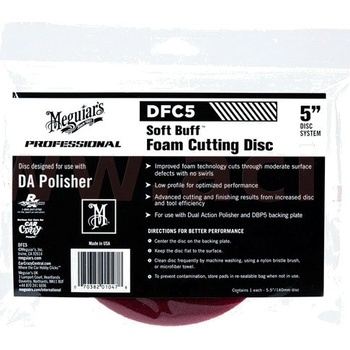 Meguiar's Soft Buff Foam Cutting Disc 5"