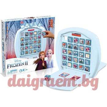 Winning Moves Настолна игра Топ Тръмпс Дуел Замръзналото кралство, Top Trumps Match Frozen (WM00067)