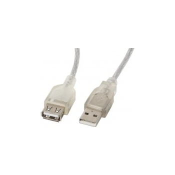 Lanberg CA-USBE-12CC-0030-TR USB, 3m,, průhledný