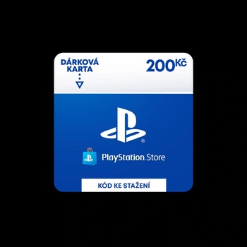 PlayStation Store predplatená karta 200 Kč