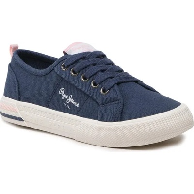 Pepe Jeans Гуменки Pepe Jeans Brady Basic G PGS30561 Тъмносин (Brady Basic G PGS30561)