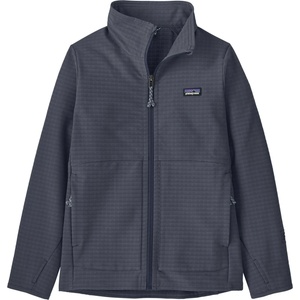 Patagonia Детско софтшел яке Patagonia Kid's R1 Techface Jacket Softshell jacket - Smolder Blue - размер XS (703-6944-0211)