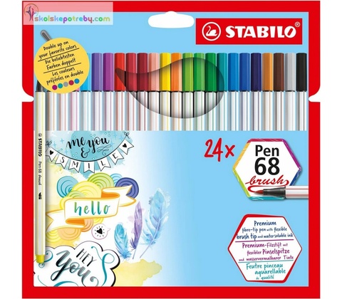 Stabilo Pen 68 24 ks